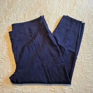 Vineyard Vines women's size 3X navy blue ponte pants, side zipper VGUC
